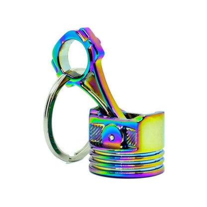 CONNECTING ROD PISTON KEYCHAIN