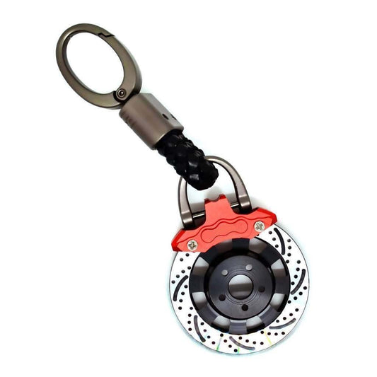 A high-quality brake-disc keychain